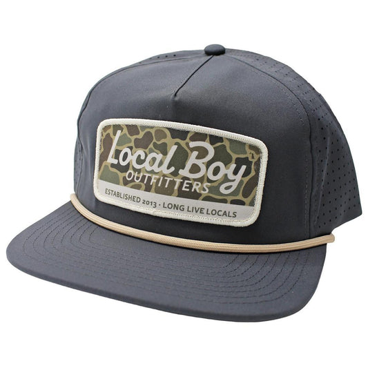 BRUSH CAMO MARK PERF LP ROPE HAT