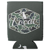 DOG AND MOON CAMO KOOZIE