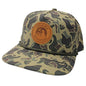 LEATHER PATCH PERF ROPE HAT