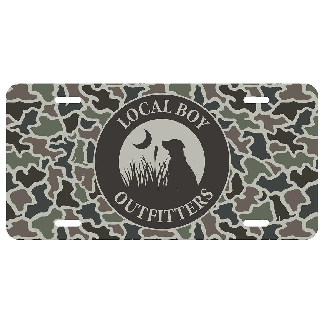 ORIGINAL CIRCLE LICENSE PLATE