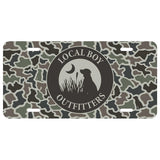 ORIGINAL CIRCLE LICENSE PLATE