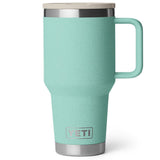 RAMBLER 30OZ TRAVEL STRAW MUG SEA STONE