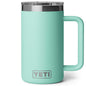 RAMBLER 24OZ CL MUG 2.0 MS SEAFOAM