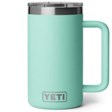 RAMBLER 24OZ CL MUG 2.0 MS SEAFOAM