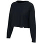 WOMENS BOXY CROP L/S TEE