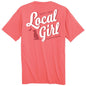 WOMENS LG STACKED SCRIPT S/S TEE
