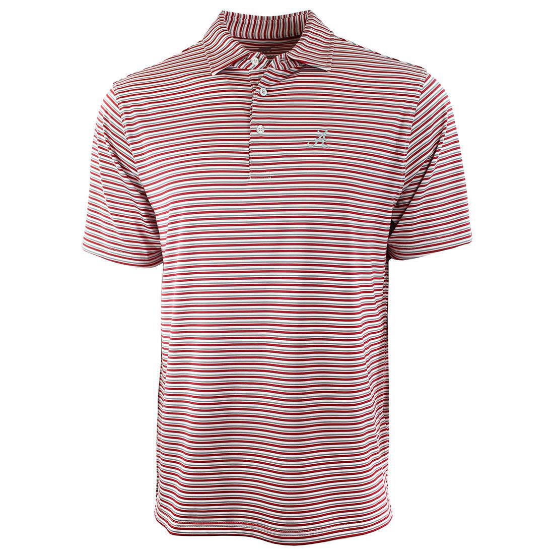 DIXIELAND STRIPE SCRIPT A POLO