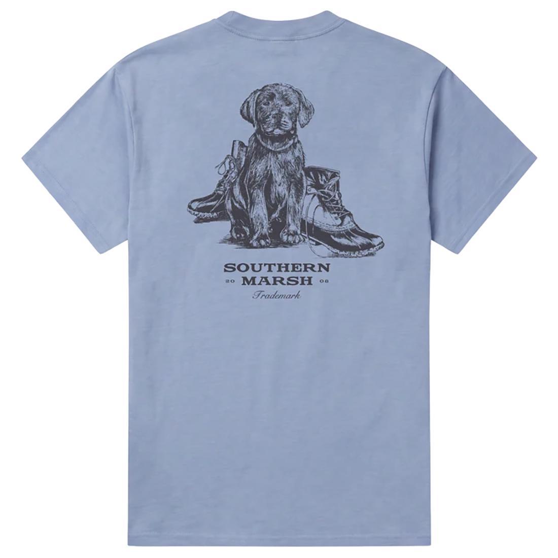 YOUTH SEAWASH PUP N BOOTS SS TEE