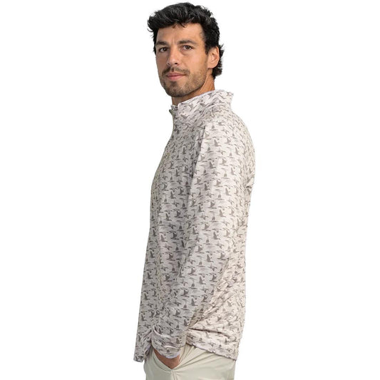 MENS WAYPOINT PERFORMANCE QUARTER ZIP