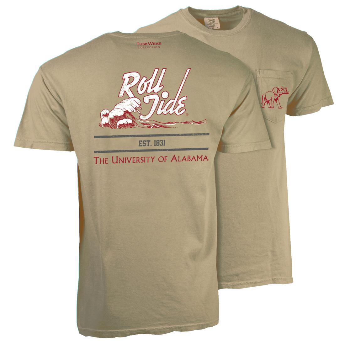 ROLL TIDE WAVE UA CC S/S TEE