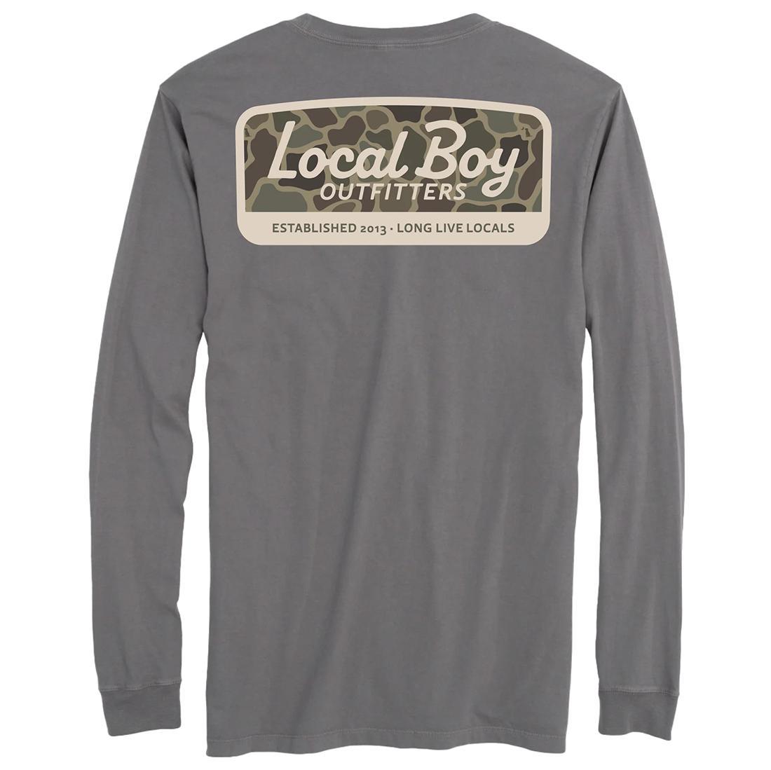 MENS BRUSH CAMO MARK L/S TEE