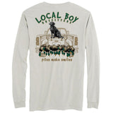 MENS PILES MAKE SMILES L/S TEE