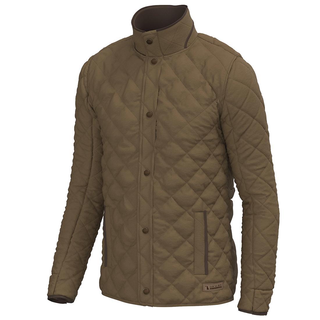 MENS DIAMOND QUILTED JACKET