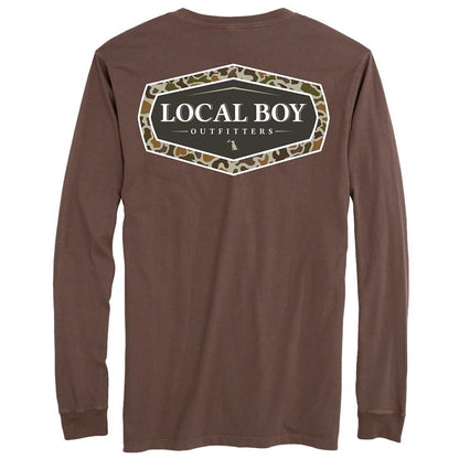 MENS VINTAGE EMBLEM L/S TEE