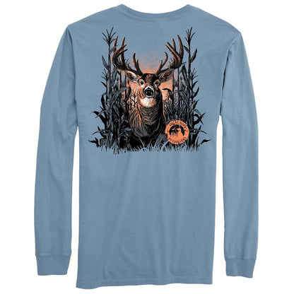 MENS BUCK MAZE L/S TEE
