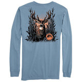 MENS BUCK MAZE L/S TEE