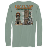 MENS SPANIEL STAND L/S TEE