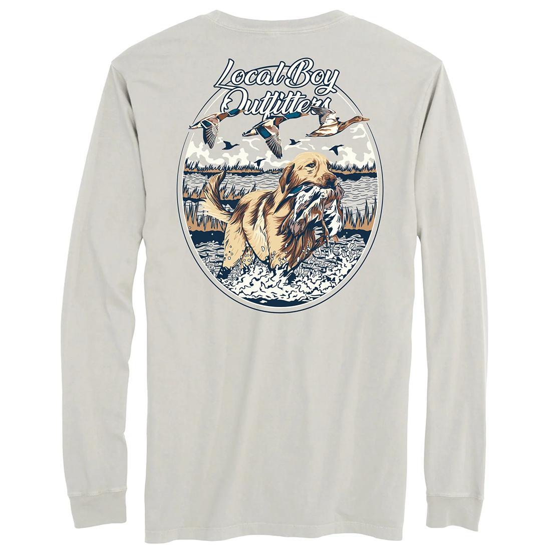 MENS DUCK RETRIEVE L/S TEE