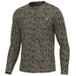 MENS L/S HEATHER BLEND CREW