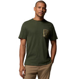 MENS SHARPTAIL CAMO POCKET TEE