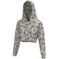 LG VELVET FLEECE CROPPED HOODIE