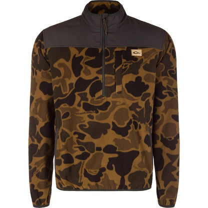 CAMP FLEECE 1/4 ZIP OVER UNDER