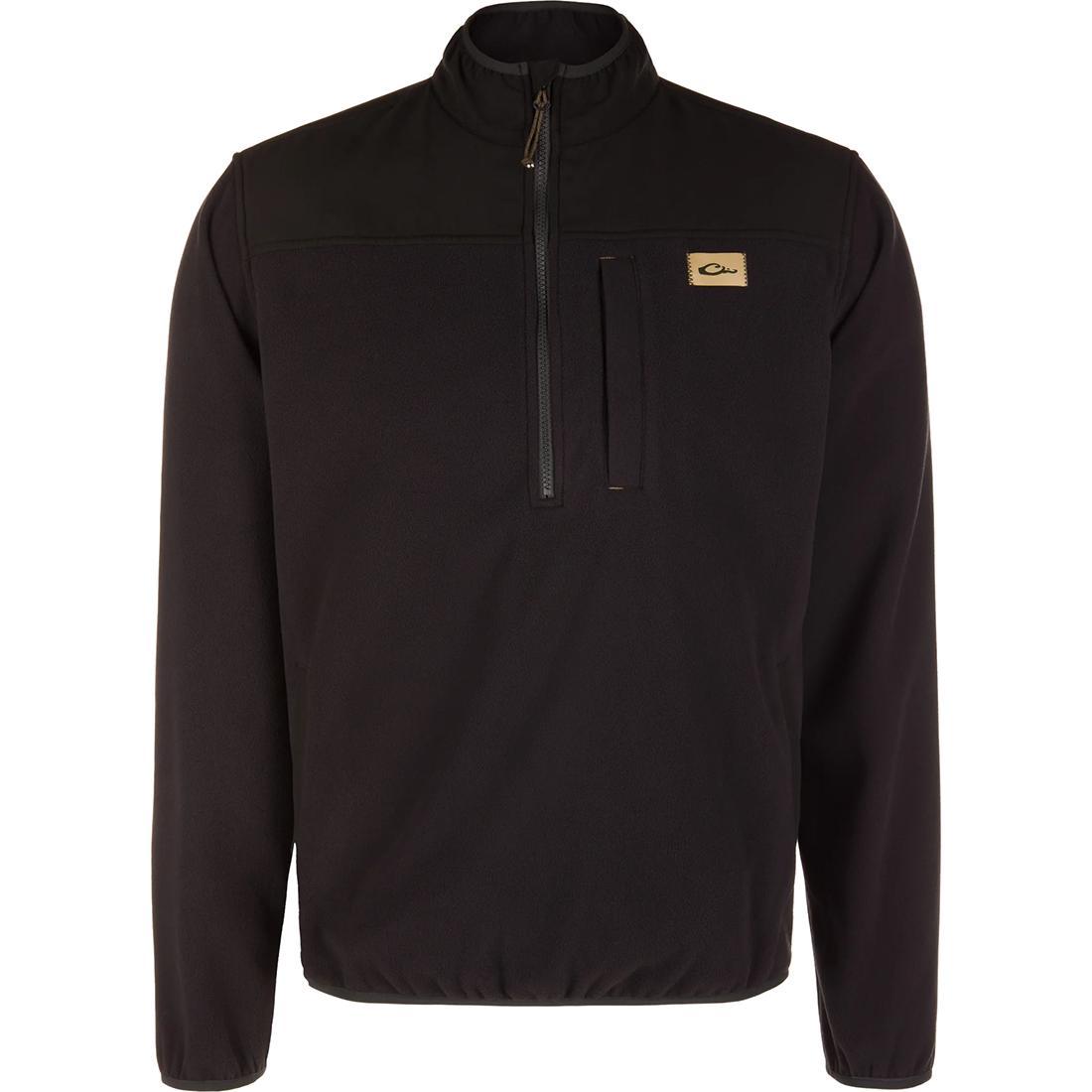 CAMP FLEECE 1/4 ZIP OVER UNDER