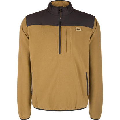 CAMP FLEECE 1/4 ZIP OVER UNDER