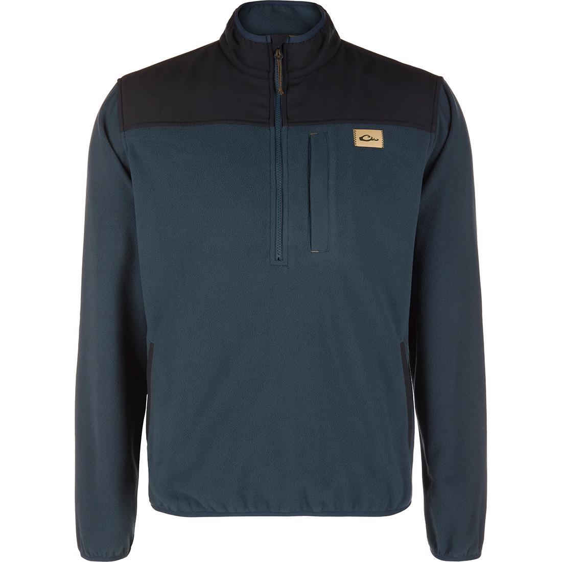 CAMP FLEECE 1/4 ZIP OVER UNDER