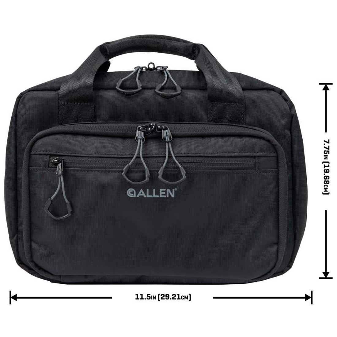 DOUBLE PISTOL BAG BLACK