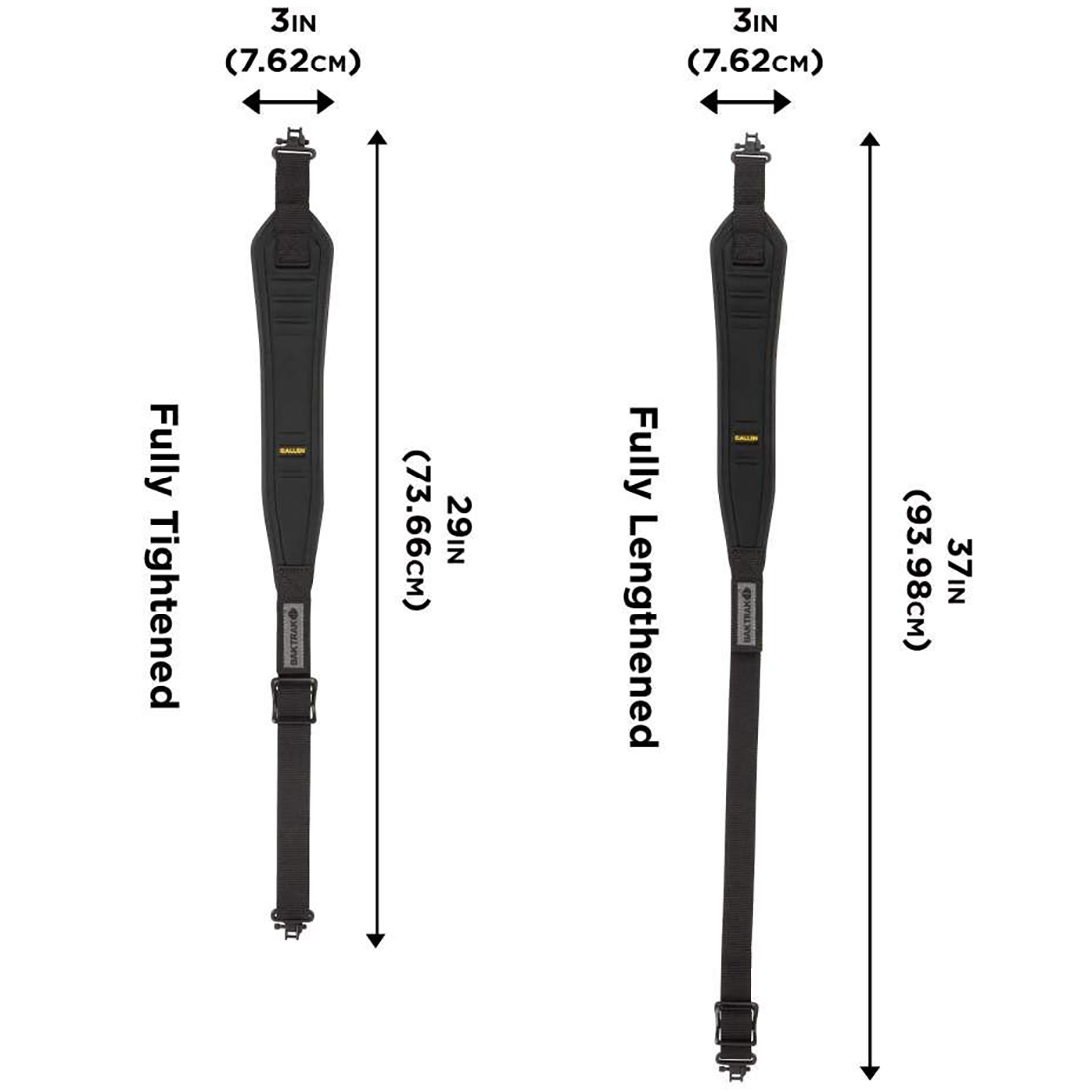 BAKTRAK SOLO SLING GLEN EAGLE BLACK