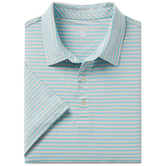 BLUFFTON STRIPE POLO