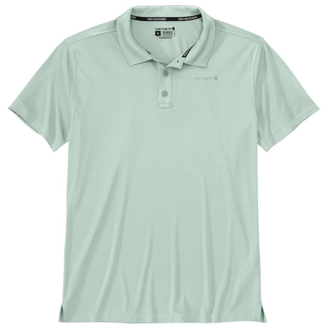 MENS FORCE SUN RELAXED FIT LW SS POLO