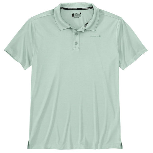 MENS FORCE SUN RELAXED FIT LW SS POLO