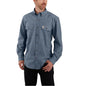 Loose Fit Midweight Chambray LongSleeve Shirt