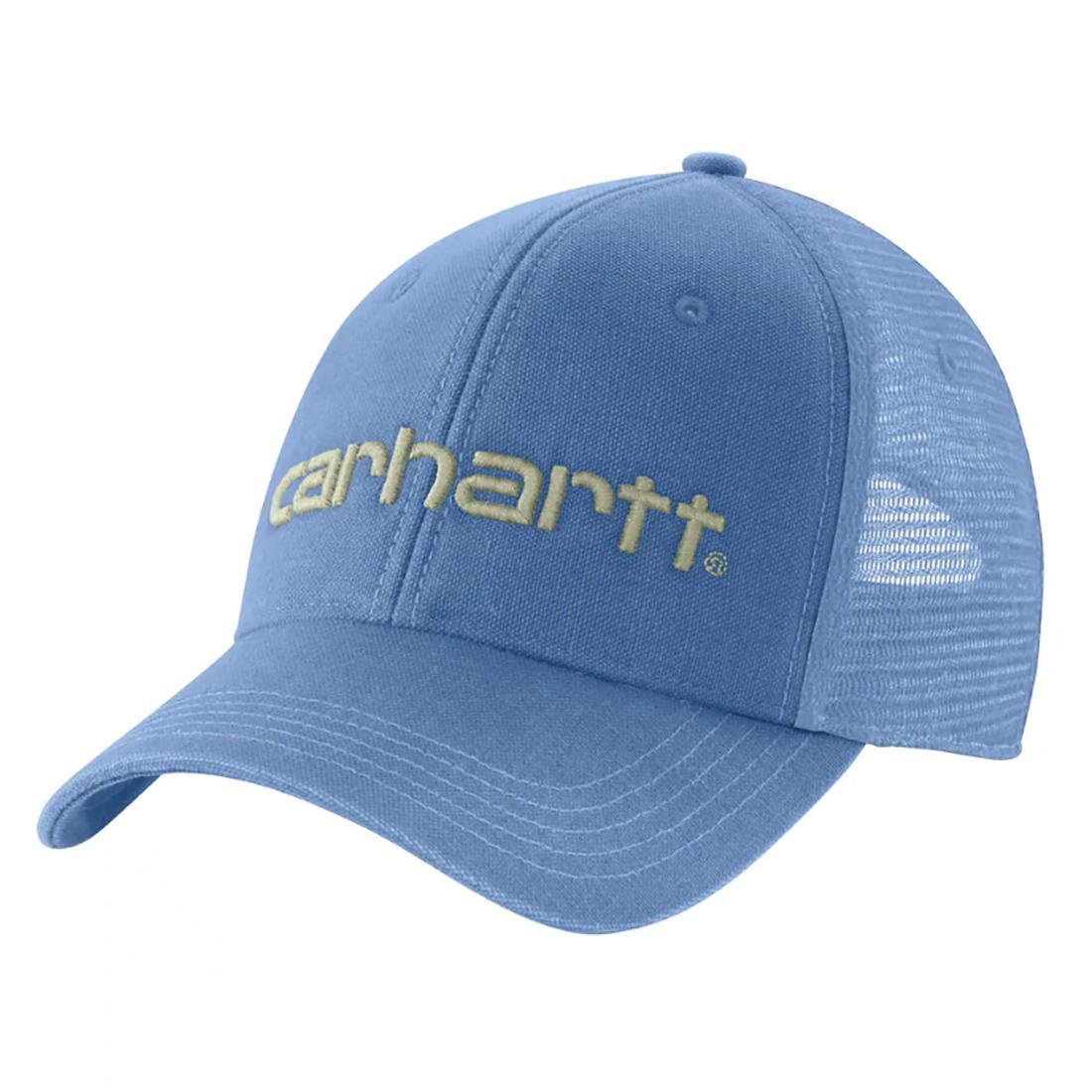 MENS CANVAS MESH BACK LOGO GRAPHIC CAP