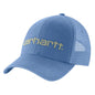 MENS CANVAS MESH BACK LOGO GRAPHIC CAP