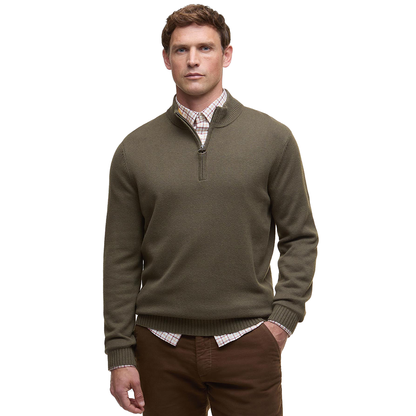 MENS KELSON HALFZIP KNITTED JUMPER