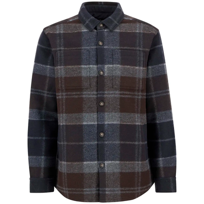 MENS CHAPTER TAILORED CHECK OVERSHIRT