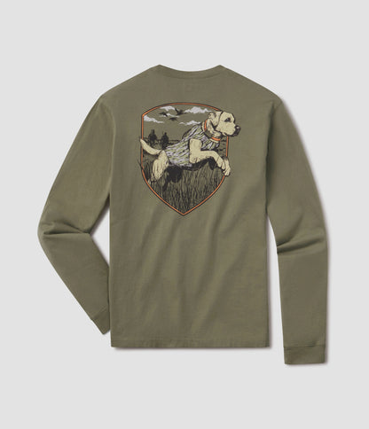 MENS BAYOU RETRIEVER LONG SLEEVE TEE