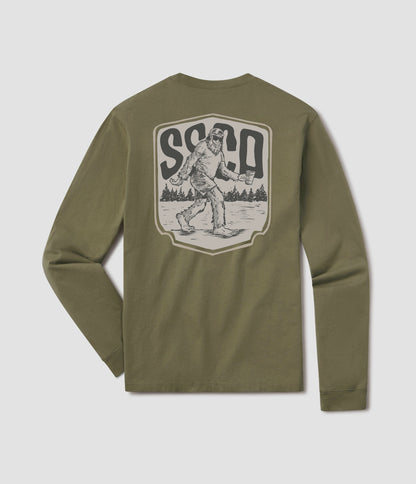 MENS BROSQUATCH LONG SLEEVE TEE