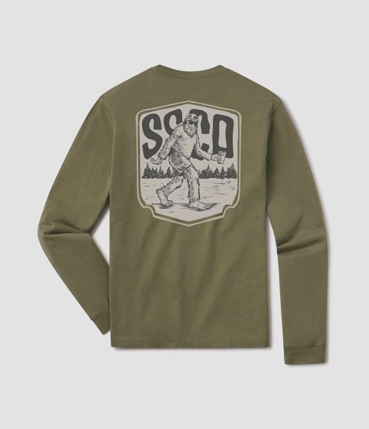 MENS BROSQUATCH LONG SLEEVE TEE