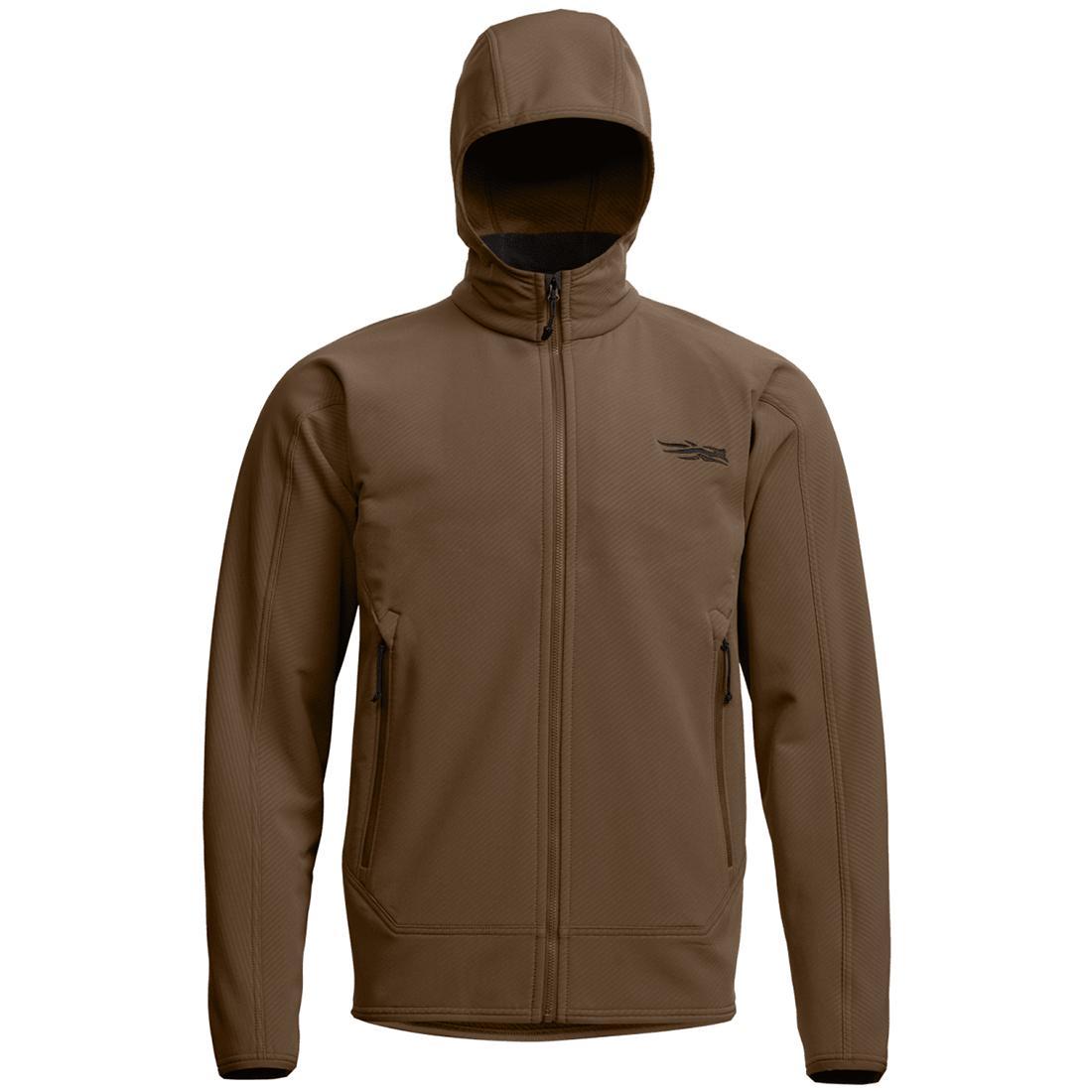MENS ALPHA FLEECE HOODED JACKET