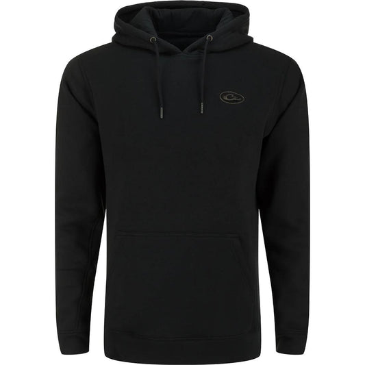 THE THREE END SOLID HOODIE