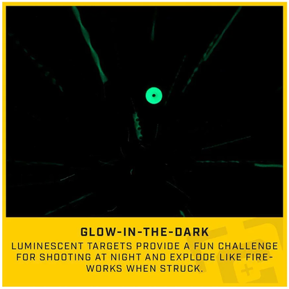 CLAYCOPTER 110MM GLOW TARGET 50PK