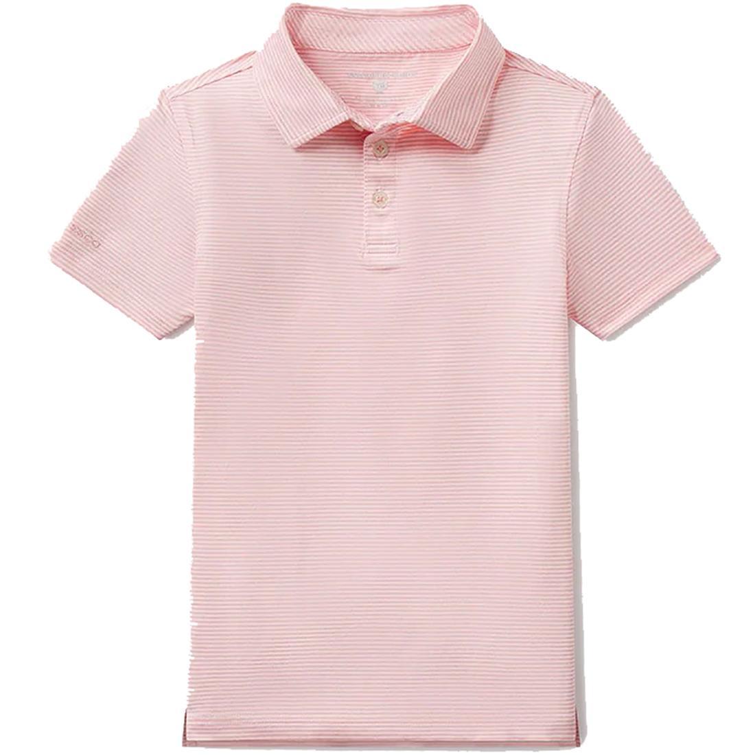 YOUTH BOYS HEATHER MADISON POLO