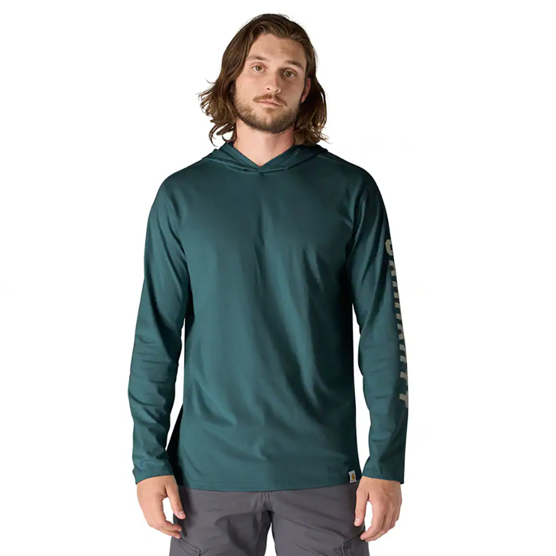 MENS FORCE HSTN RELAXED LOGO HOODIE