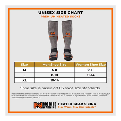 Mens Pro Merino Heated Socks