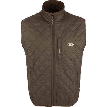 DELTA QUILTED FLEECE LINED VEST