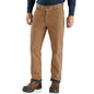 Mens RUGGED FLEX RELAXED FIT CANVAS FLANNELLINED UTILITY WORK PANT